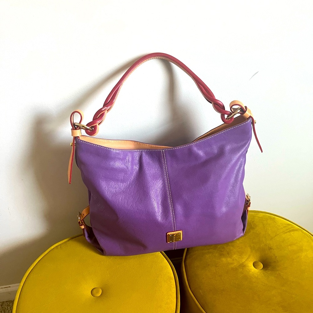 Beautiful eye-catching Purple Dooney&Burke